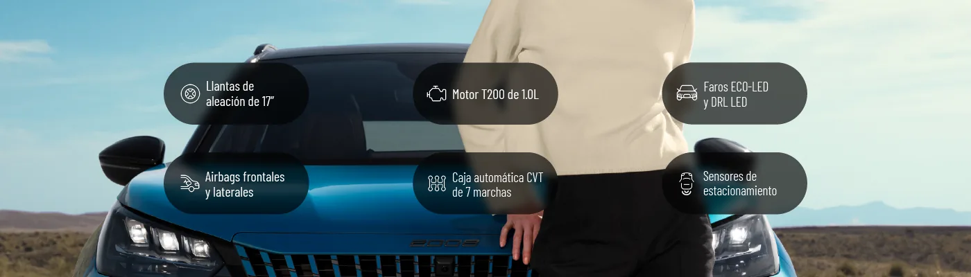 Peugeot 2008 ACTIVE - Items de equipamiento