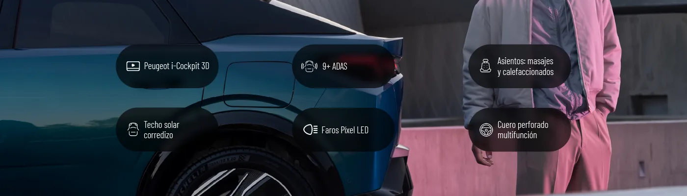 Peugeot 3008 GT - Items de equipamiento